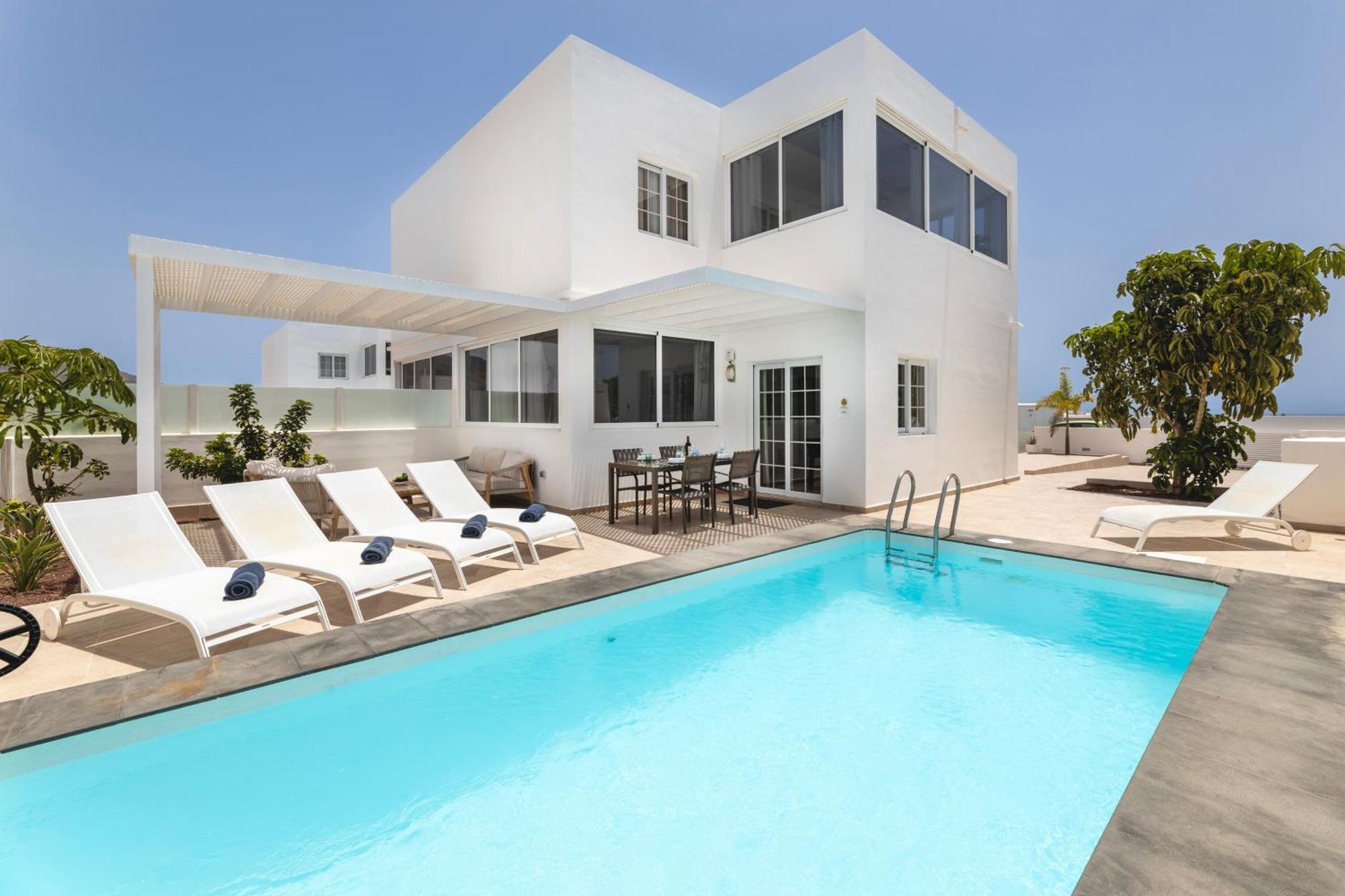 Villa Atlantica - Heated Pool In Playa Blanca Exteriör bild